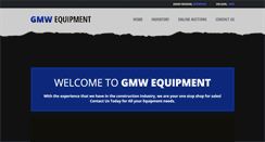 Desktop Screenshot of gmwequipment.com